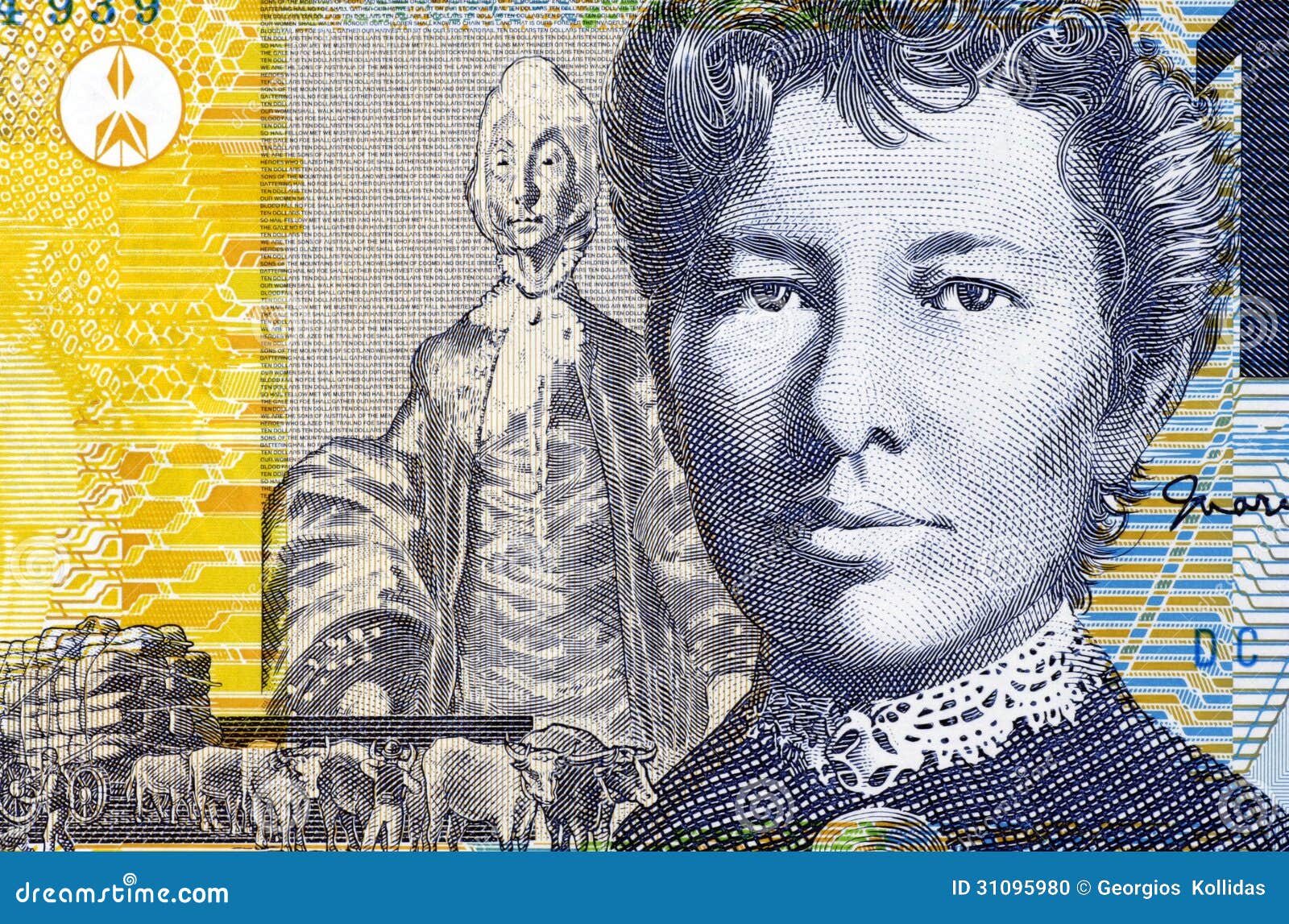 <b>Mary Gilmore</b> Editorial Image - mary-gilmore-dollars-banknote-australia-australian-socialist-poet-journalist-31095980