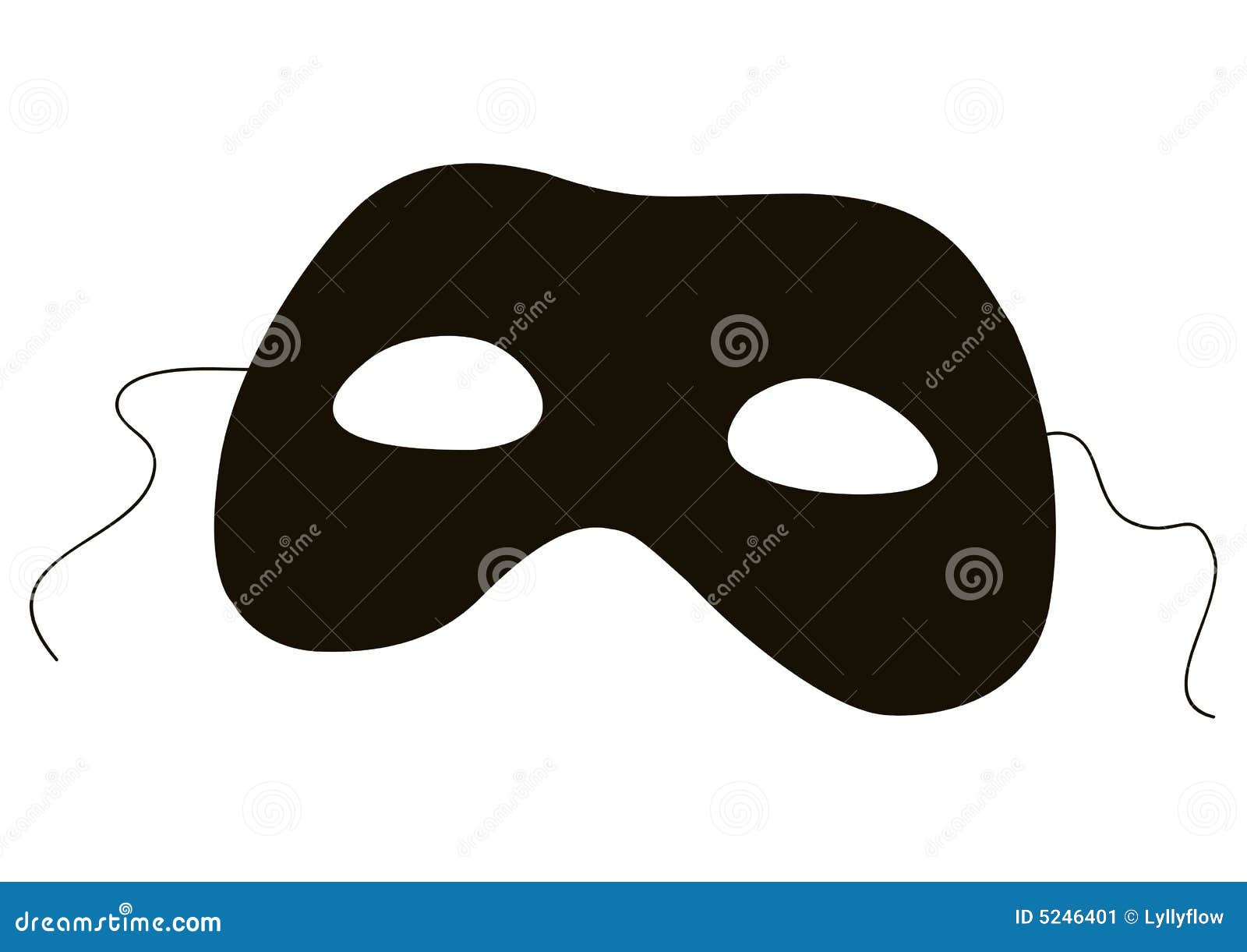 Mask Silhouette Stock Image Image 5246401