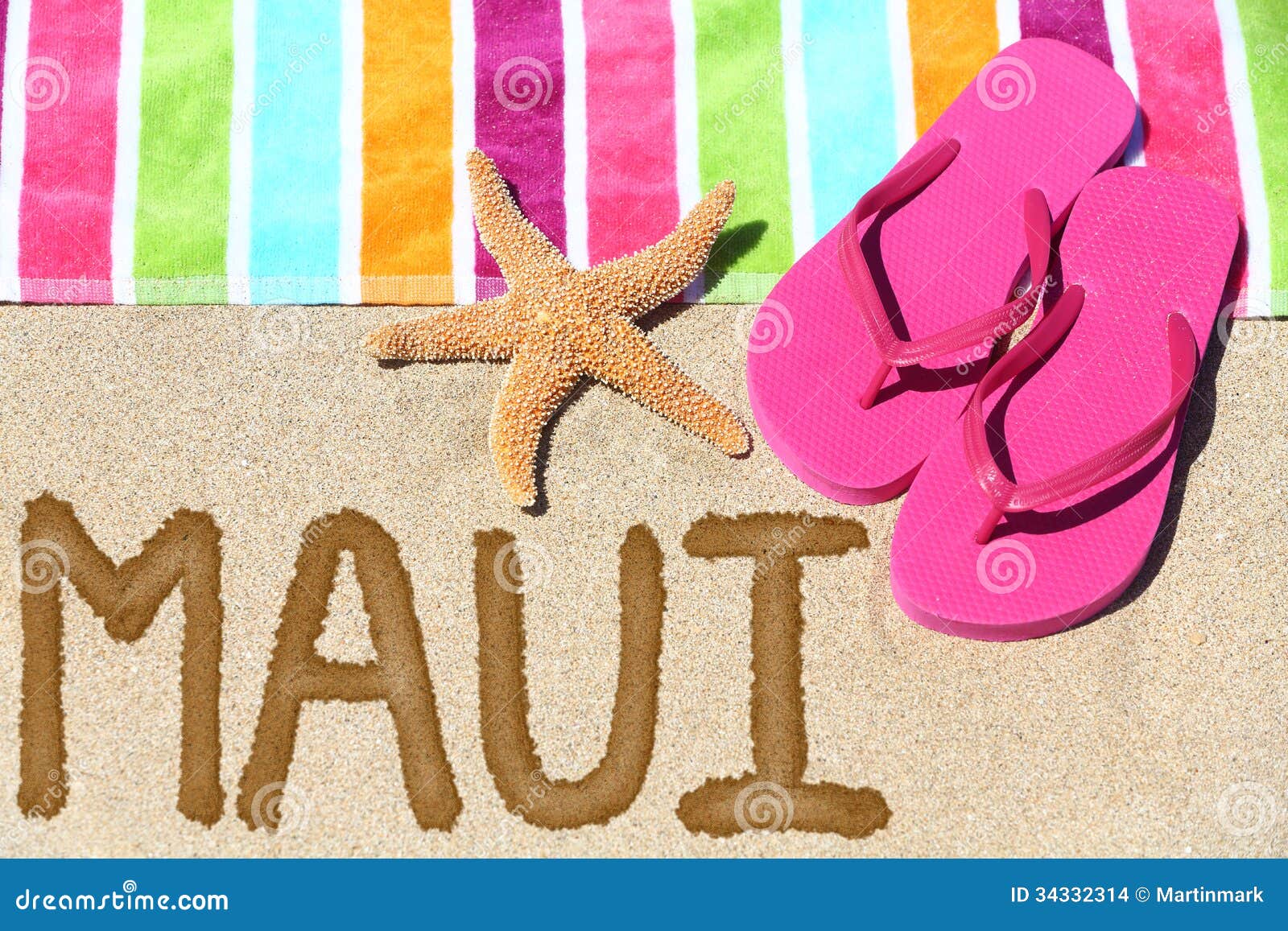 Maui, Hawaii Beach Travel Stock Images - Image: 34332314