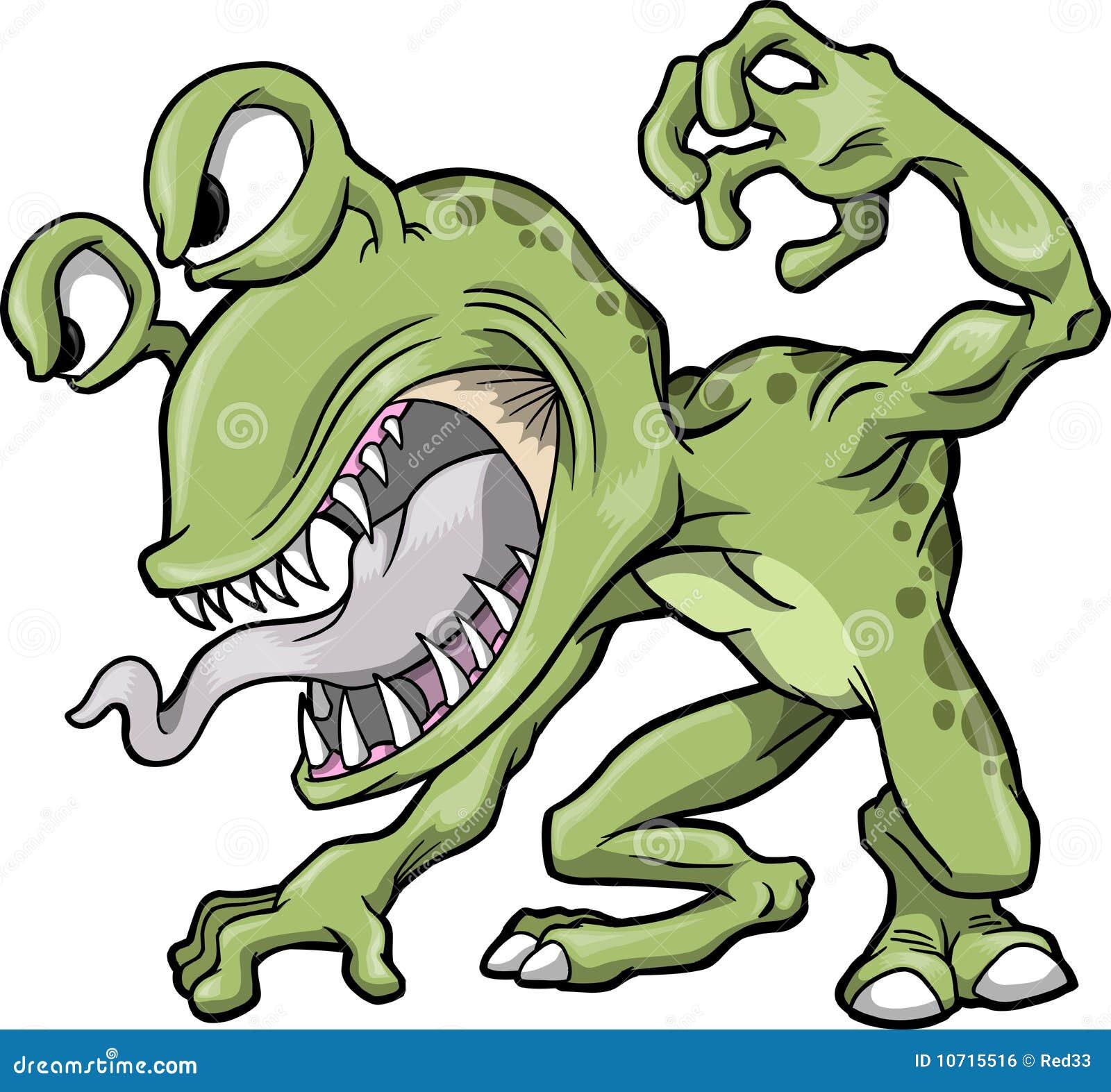 clipart green monster - photo #49