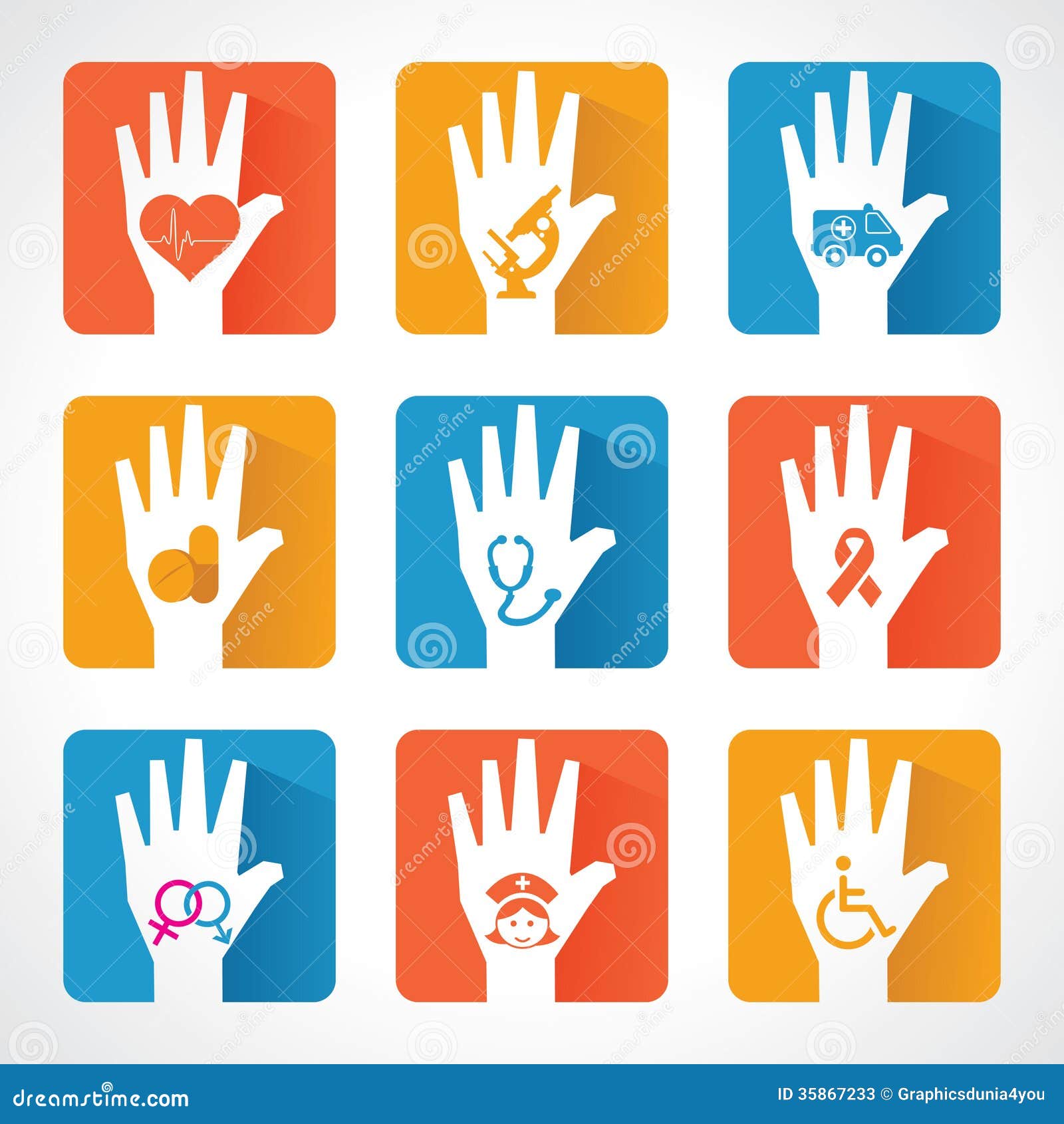 design with helping hand Helping Hand Icon