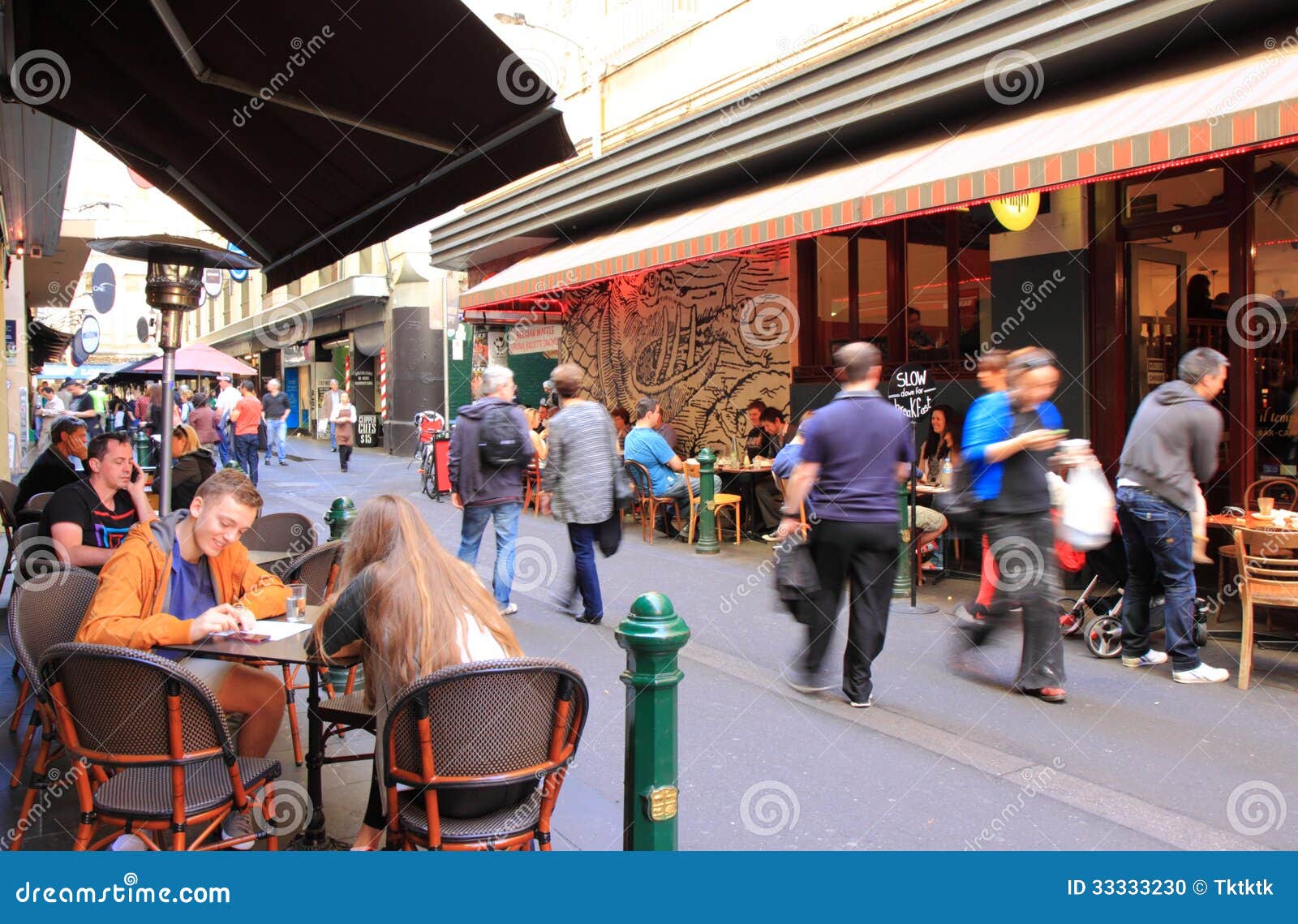 Melbourne Lane Culture Editorial Image - Image: 33333230