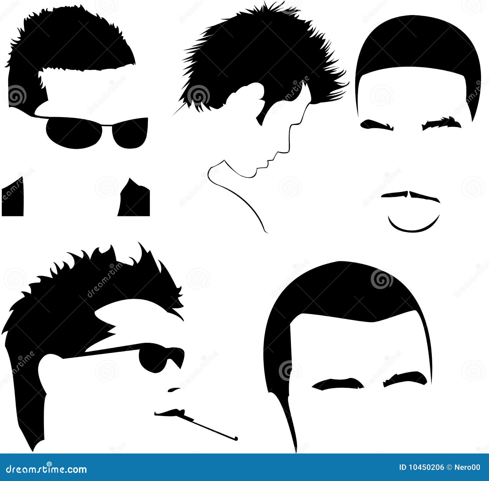 hairstyle clipart free download - photo #50