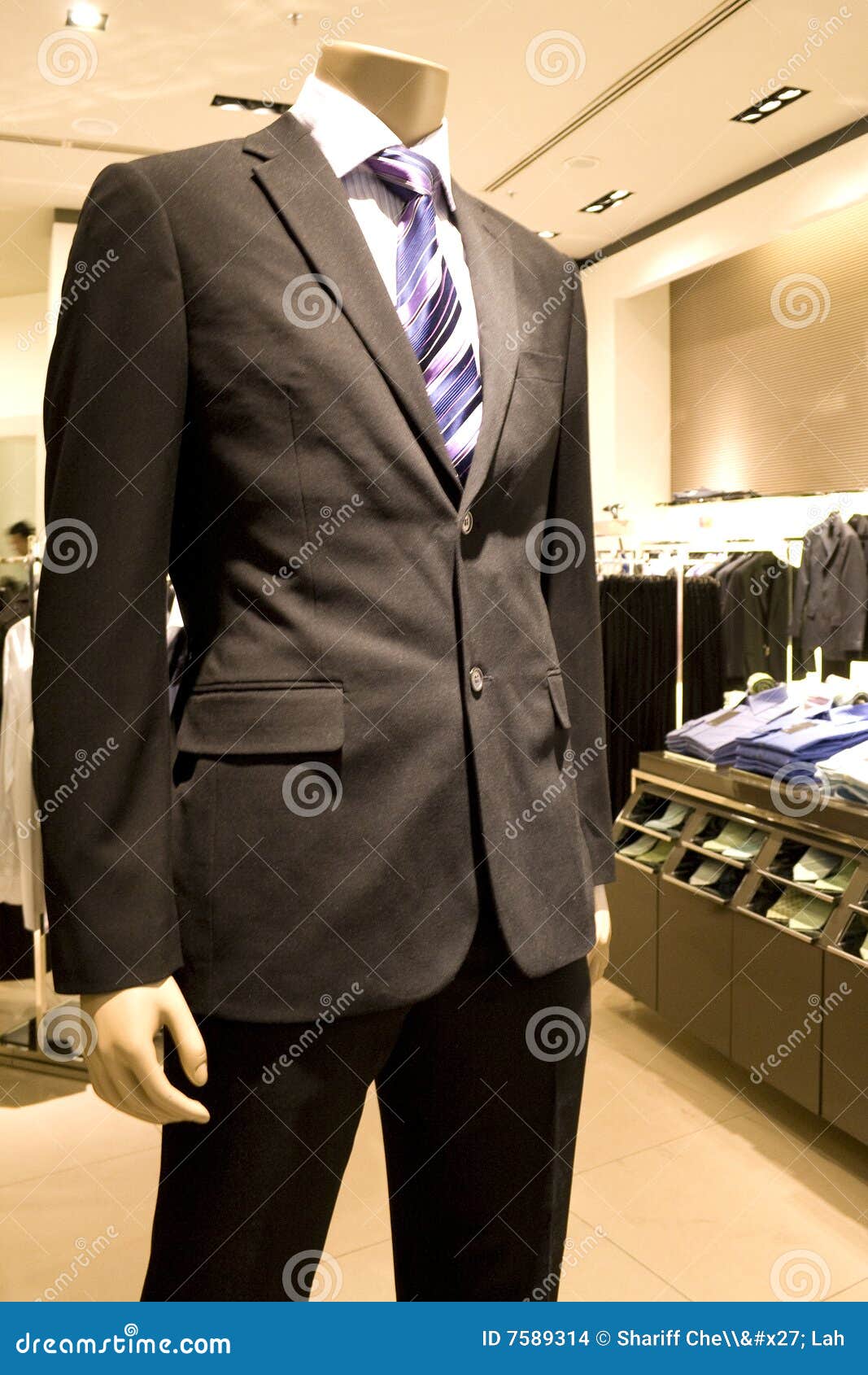 Image of a men s clothing shop in Malaysia