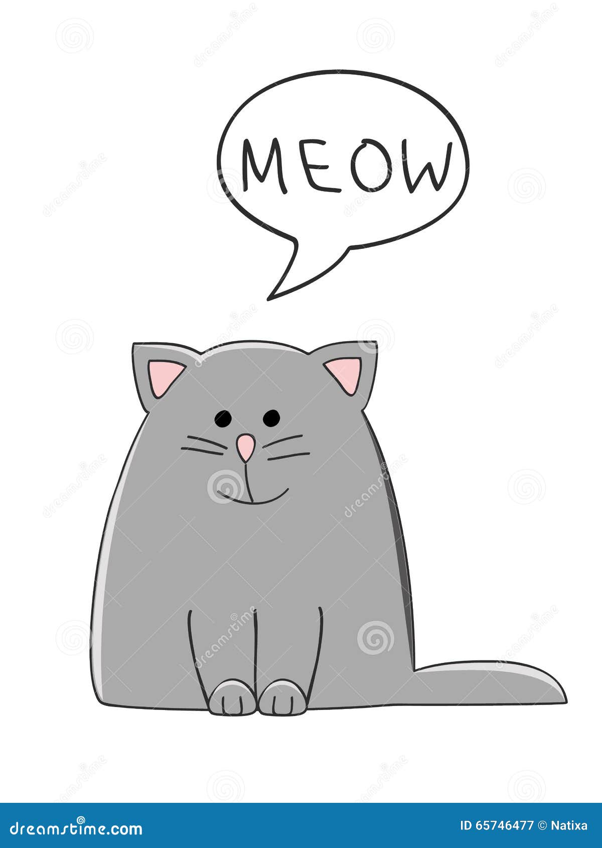 cat meowing clipart - photo #15