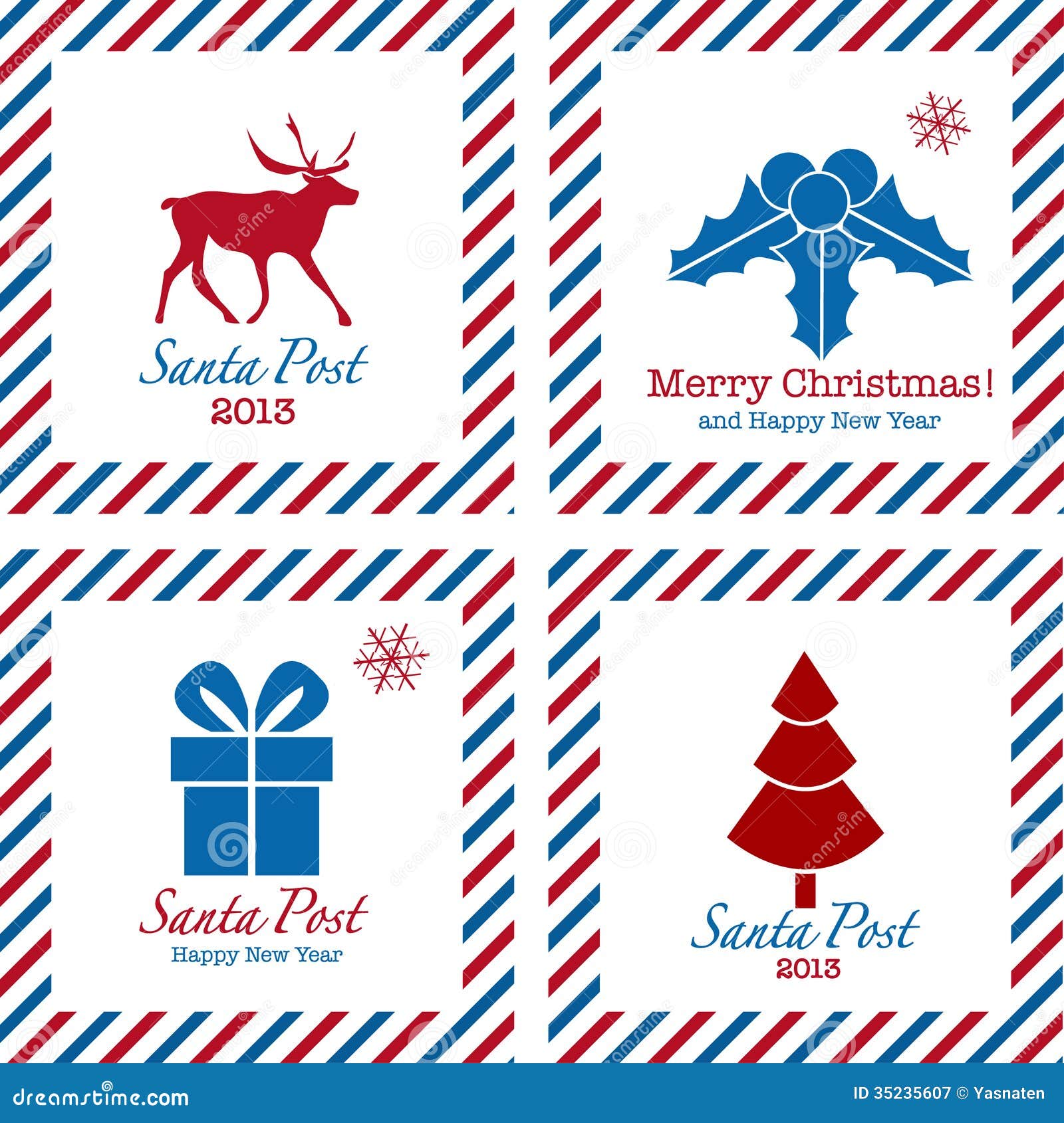 clipart christmas postage stamp - photo #27