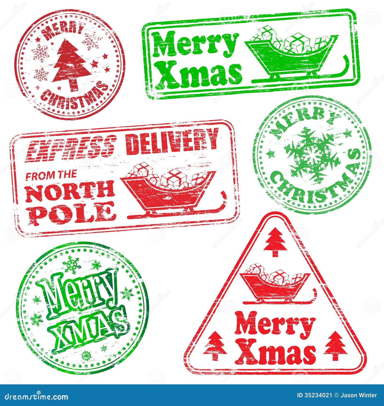 clipart christmas postage stamp - photo #13