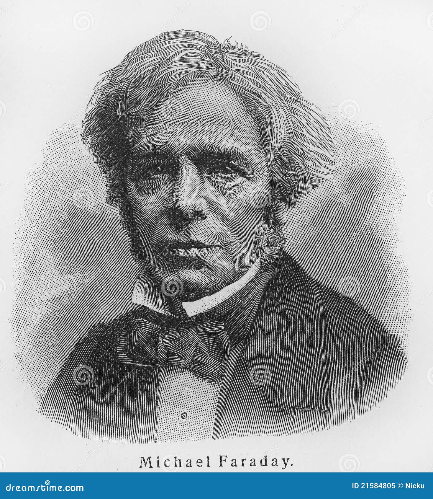 Michael Faraday Redaktionelles Bild