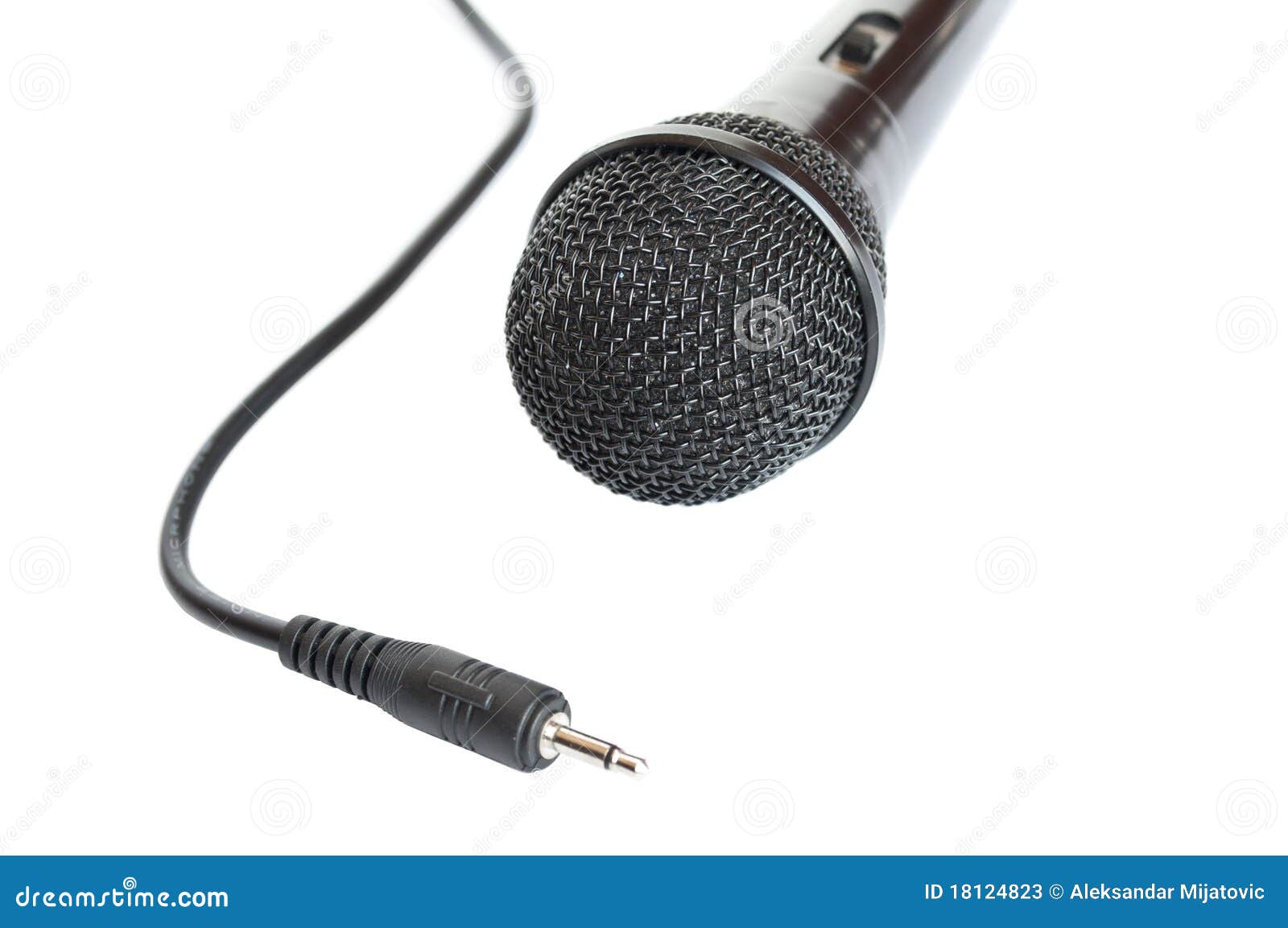 Microphone With Cable Stock Photos Image 18124823