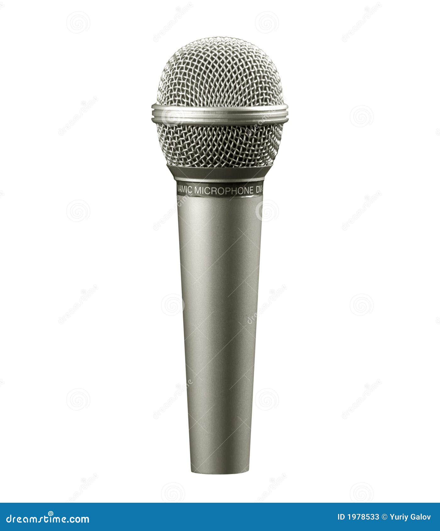 Microphone On White Background Stock Photos Image 1978533