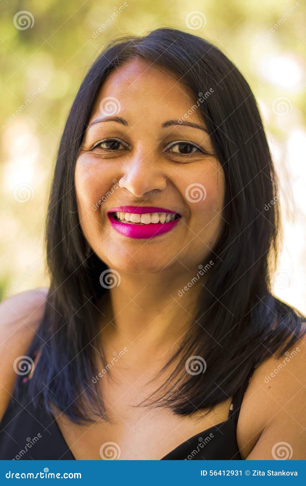 Middle Aged Asian Woman Holding 94