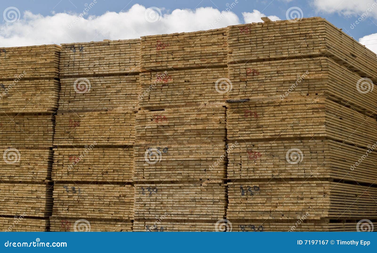 Milled Construction Lumber Royalty Free Stock Photography Image 7197167