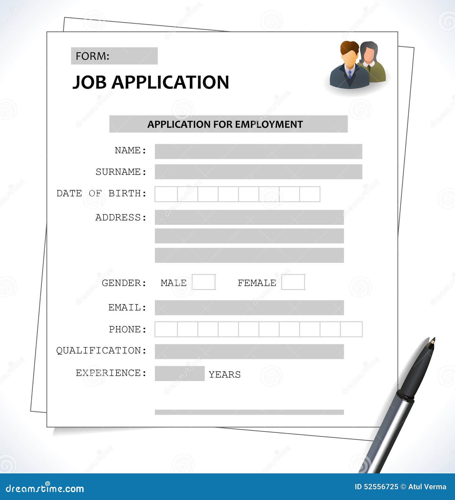 What is a cover letter on a job application form