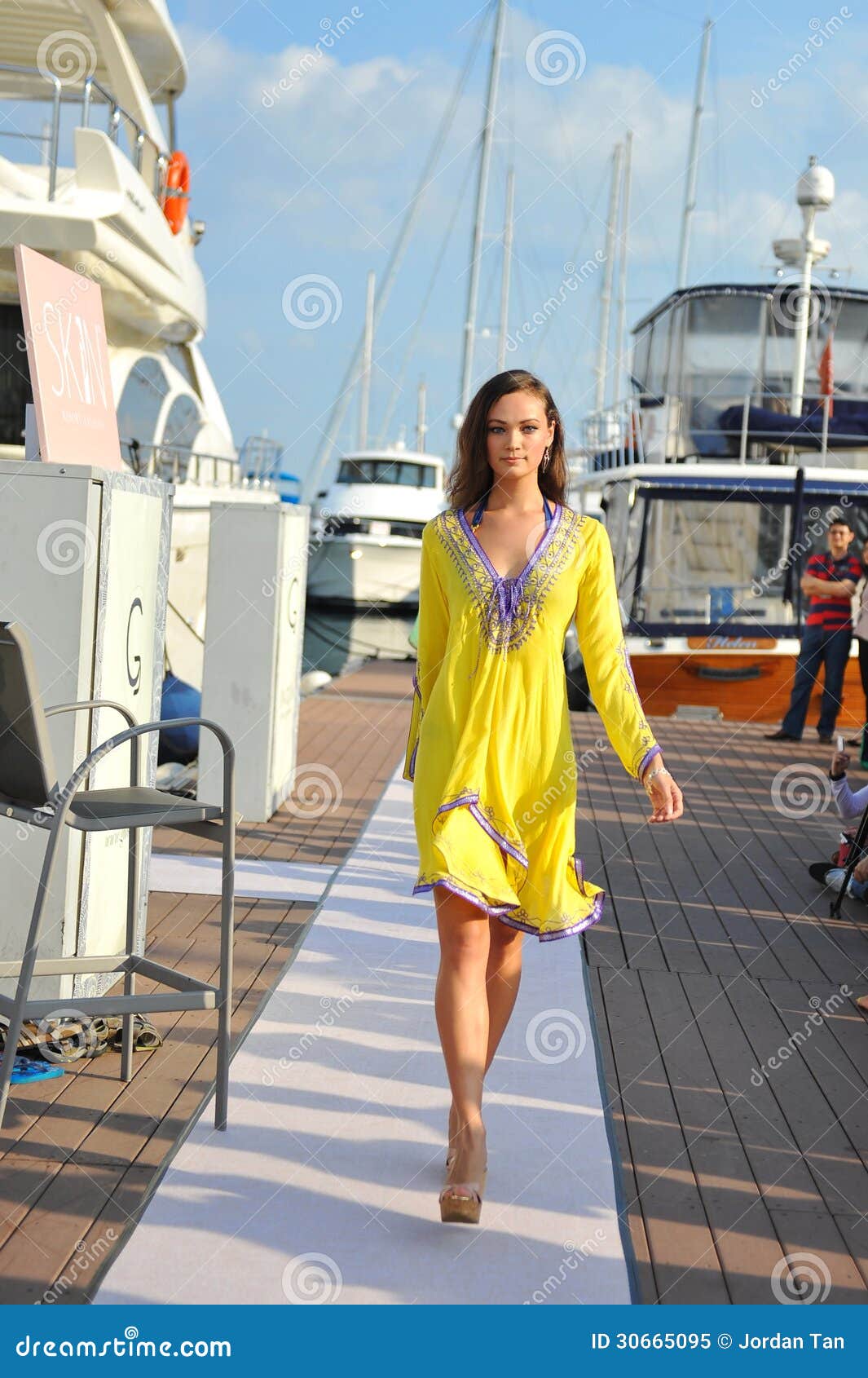 Fashion Models On Yachts