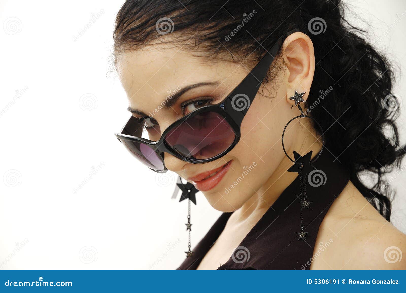 Model With Sunglasses Stock Image Image 5306191