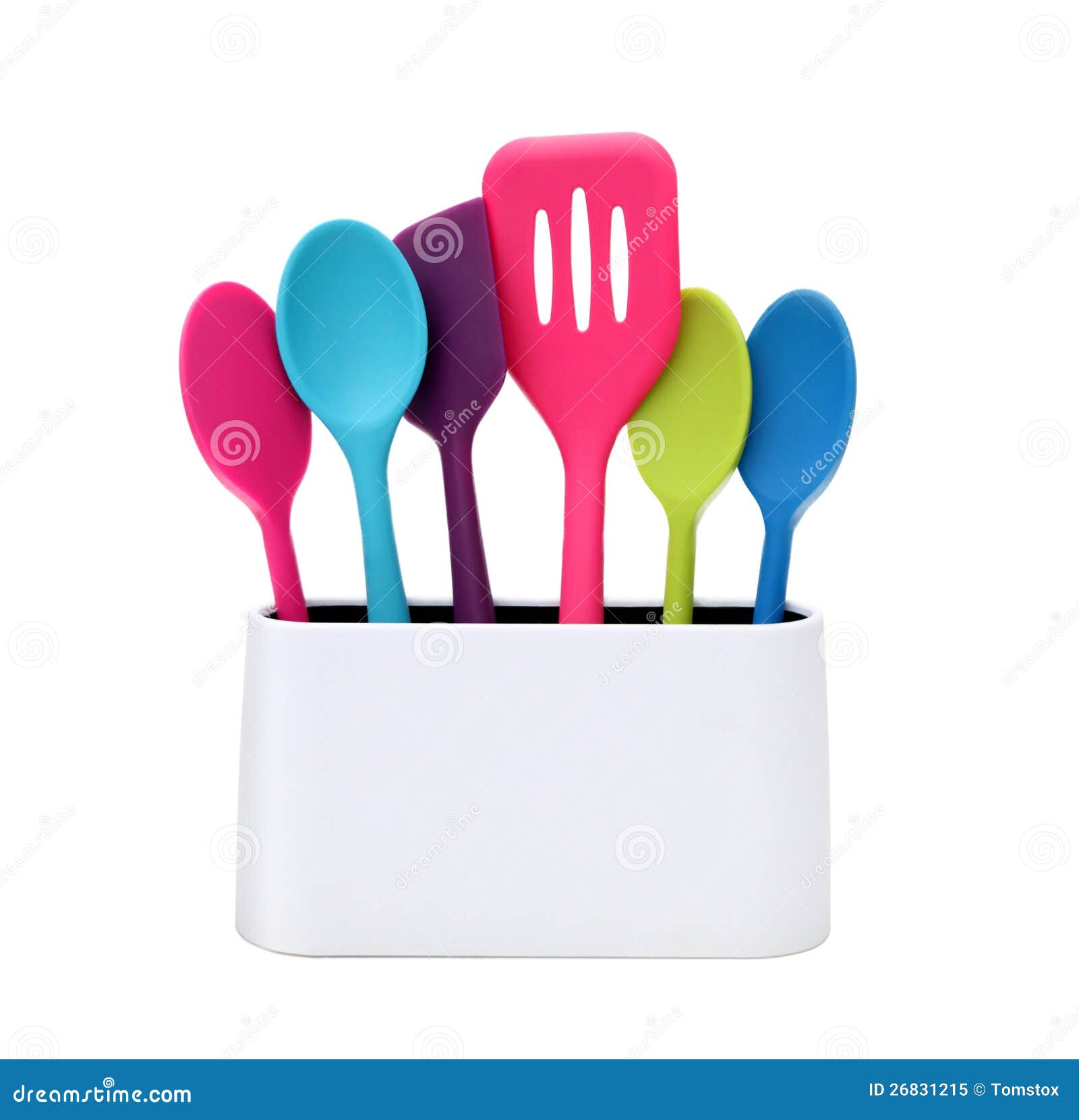 Modern Cooking - Colorful Kitchen Utensils Royalty Free Stock Photo ...
