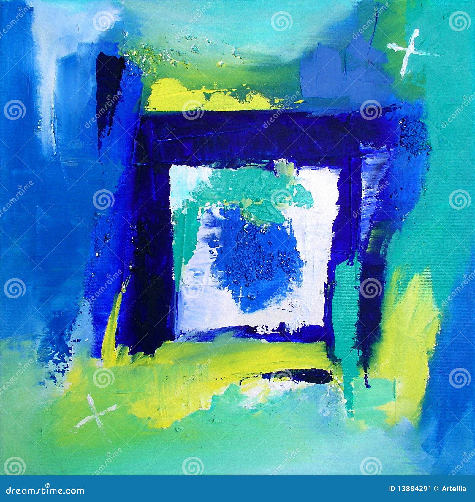 Afbeelding moderne abstracte kunst die schildert achtergrond Afbeelding moderne abstracte kunst die schildert achtergrond