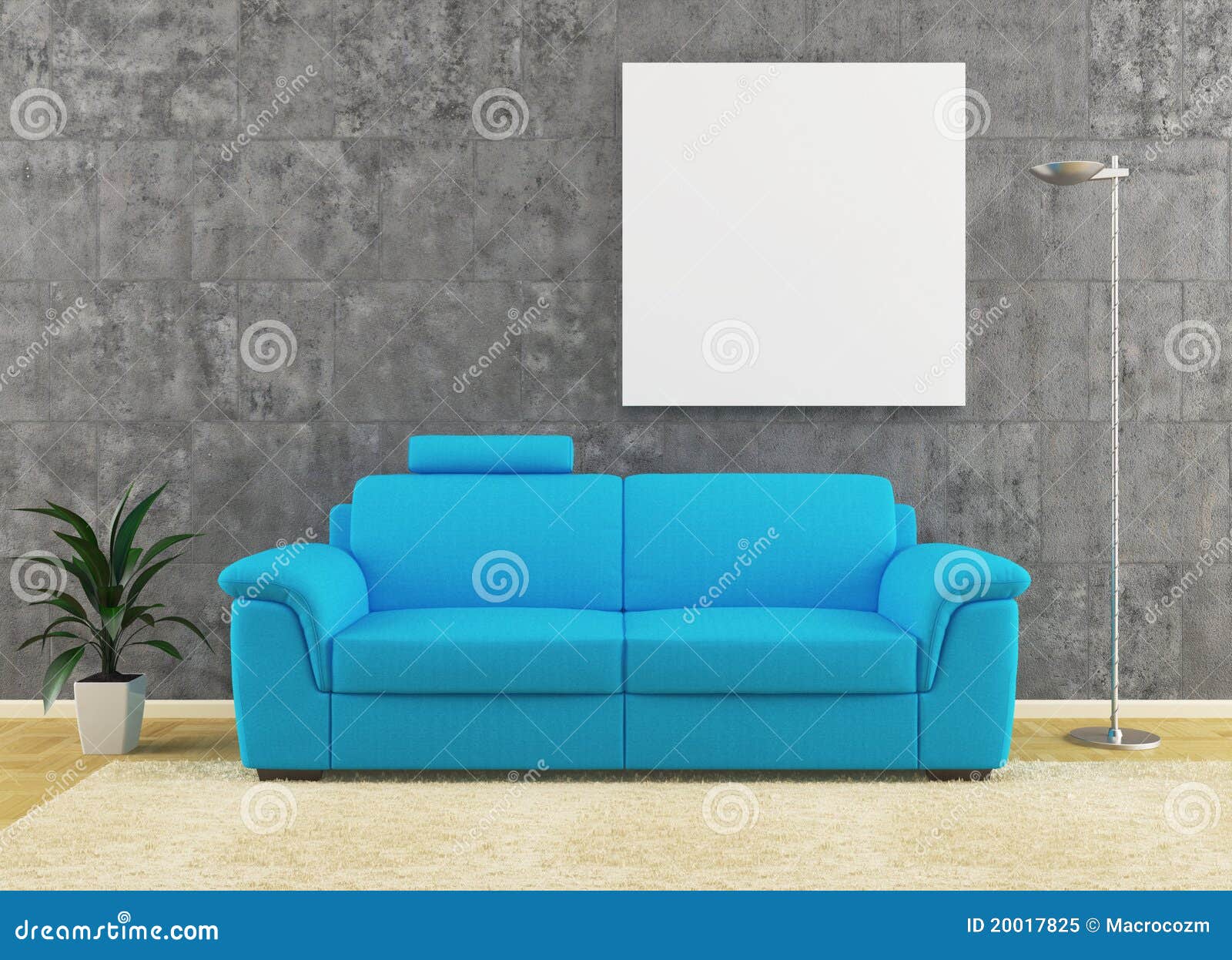 Muur ontwerp woonkamer blauwe bank ~ anortiz.com for .