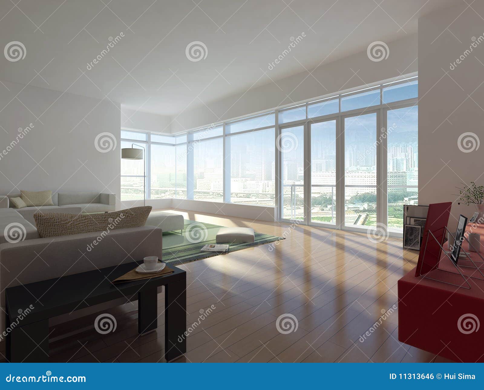 Moderne woonkamer wit ~ artikill.com