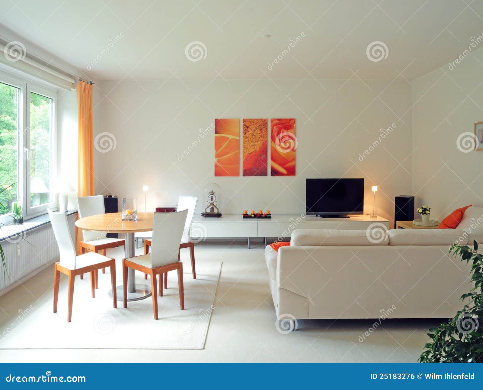 Moderne woonkamer wit ~ artikill.com