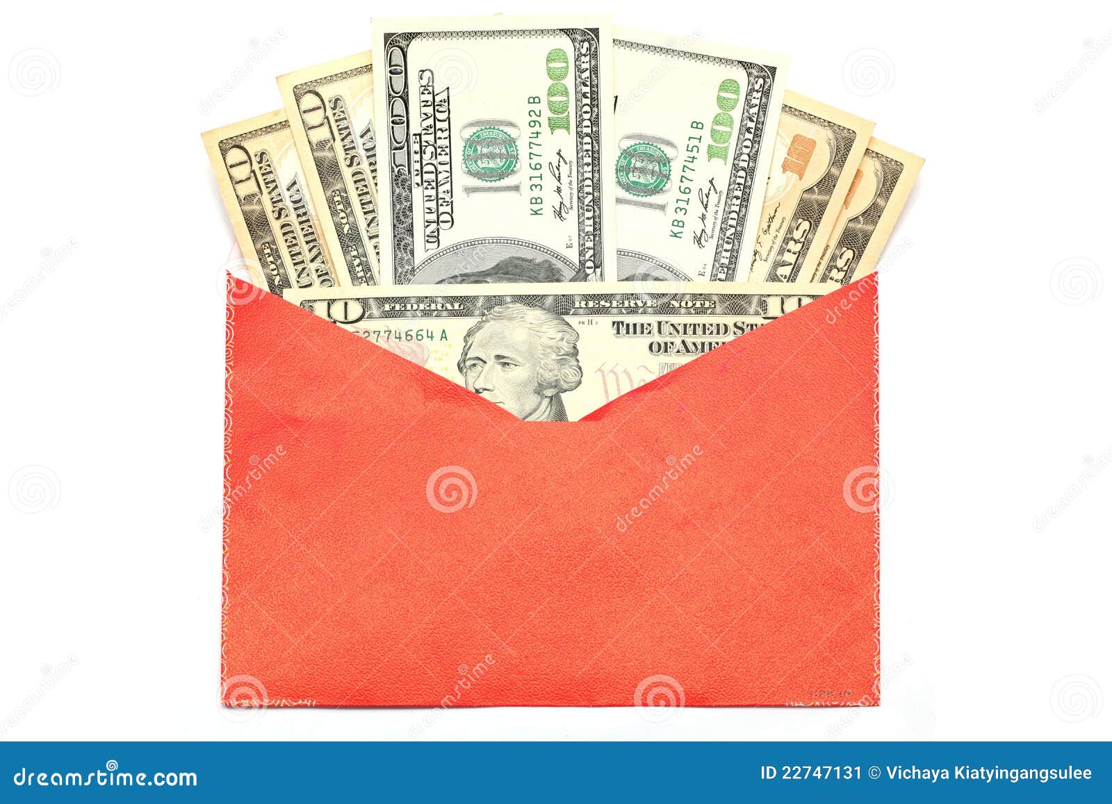 Chinese Red Money Envelopes Template