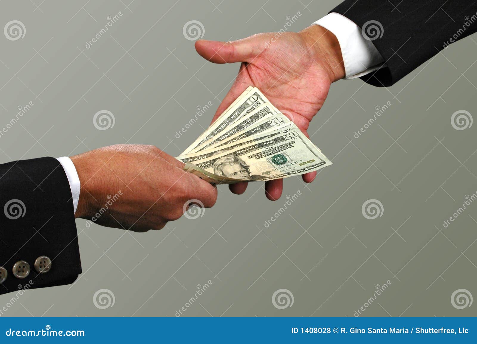 Money Exchange Royalty Free Stock Photos - Image: 1408028