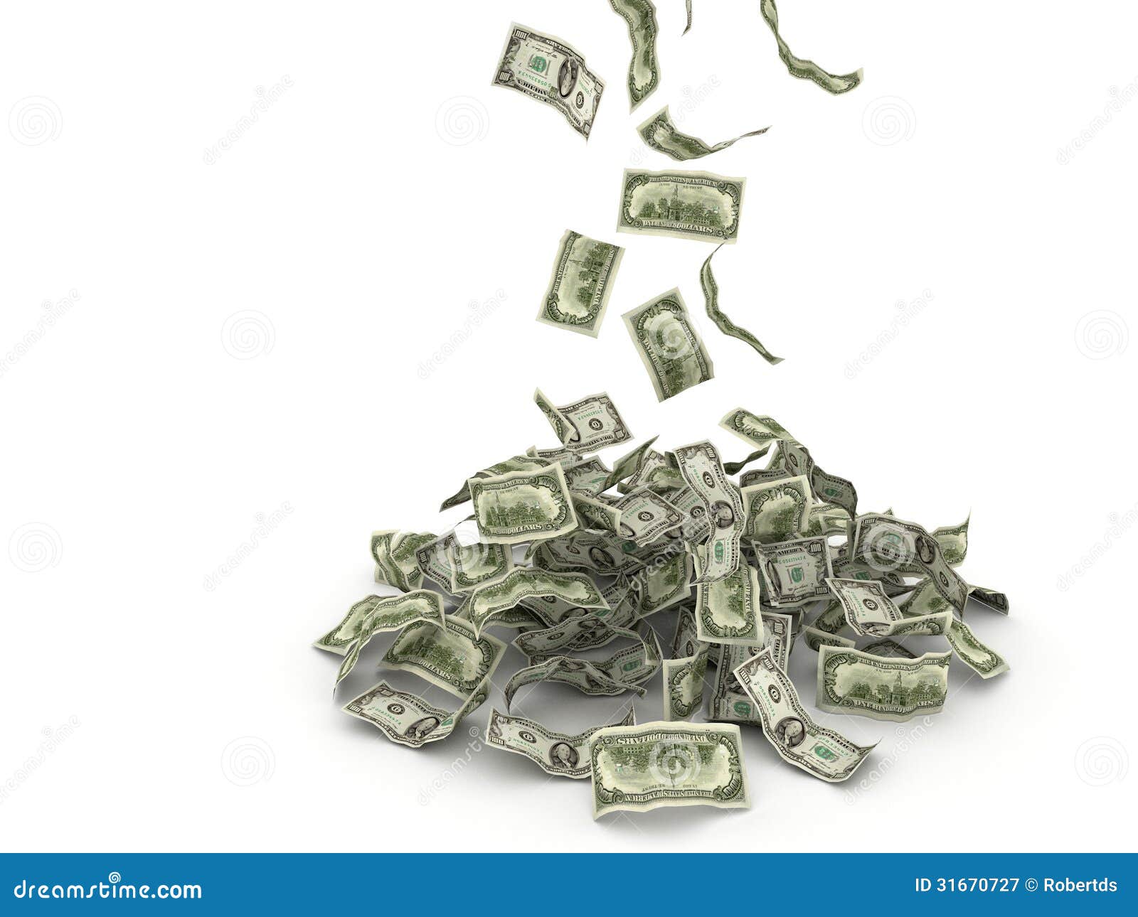 clipart of money falling - photo #43