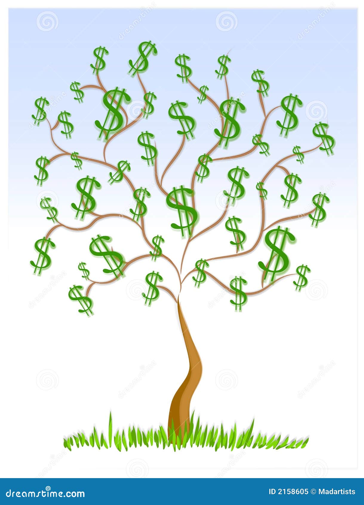 free clip art money tree - photo #45