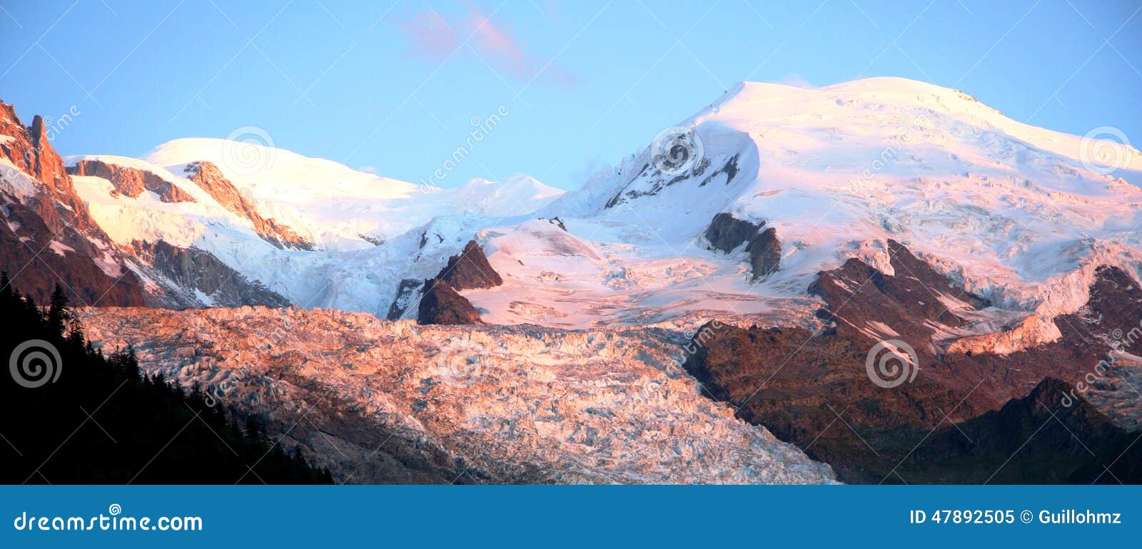 Stock Photo: MONT-BLANC - French Alps