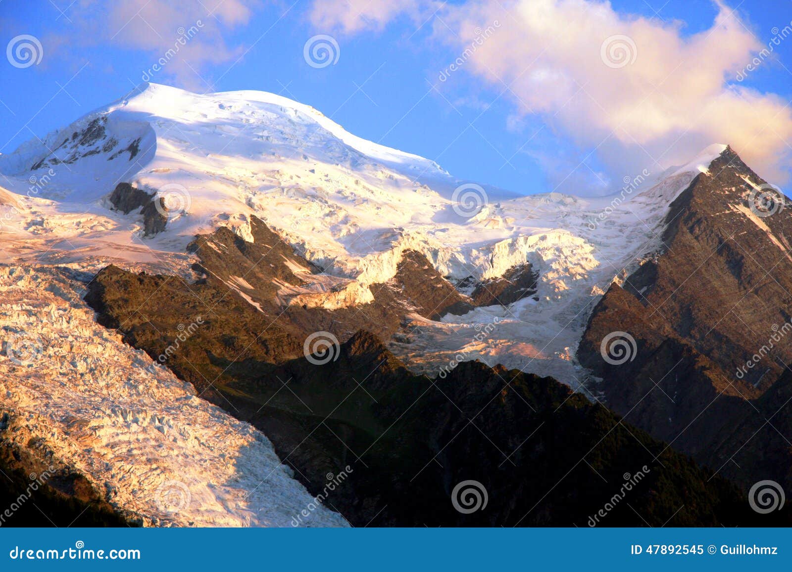 Stock Photo: MONT-BLANC - French Alps