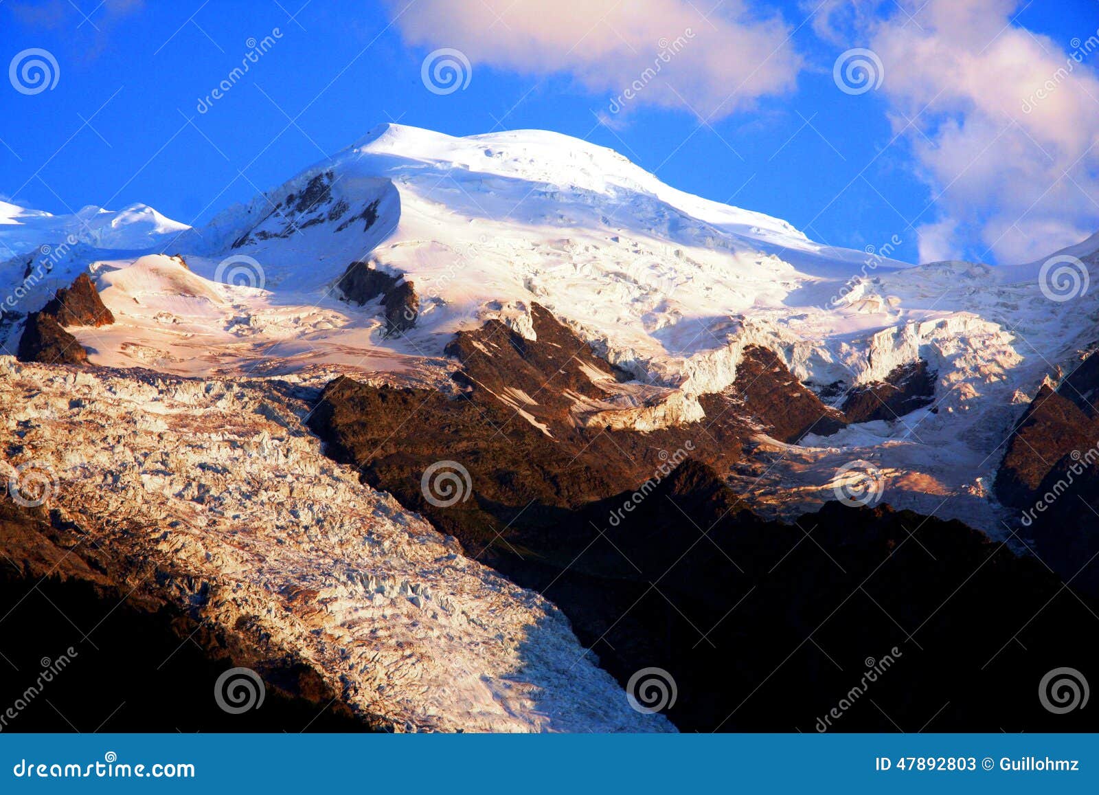 Stock Photo: MONT-BLANC - French Alps