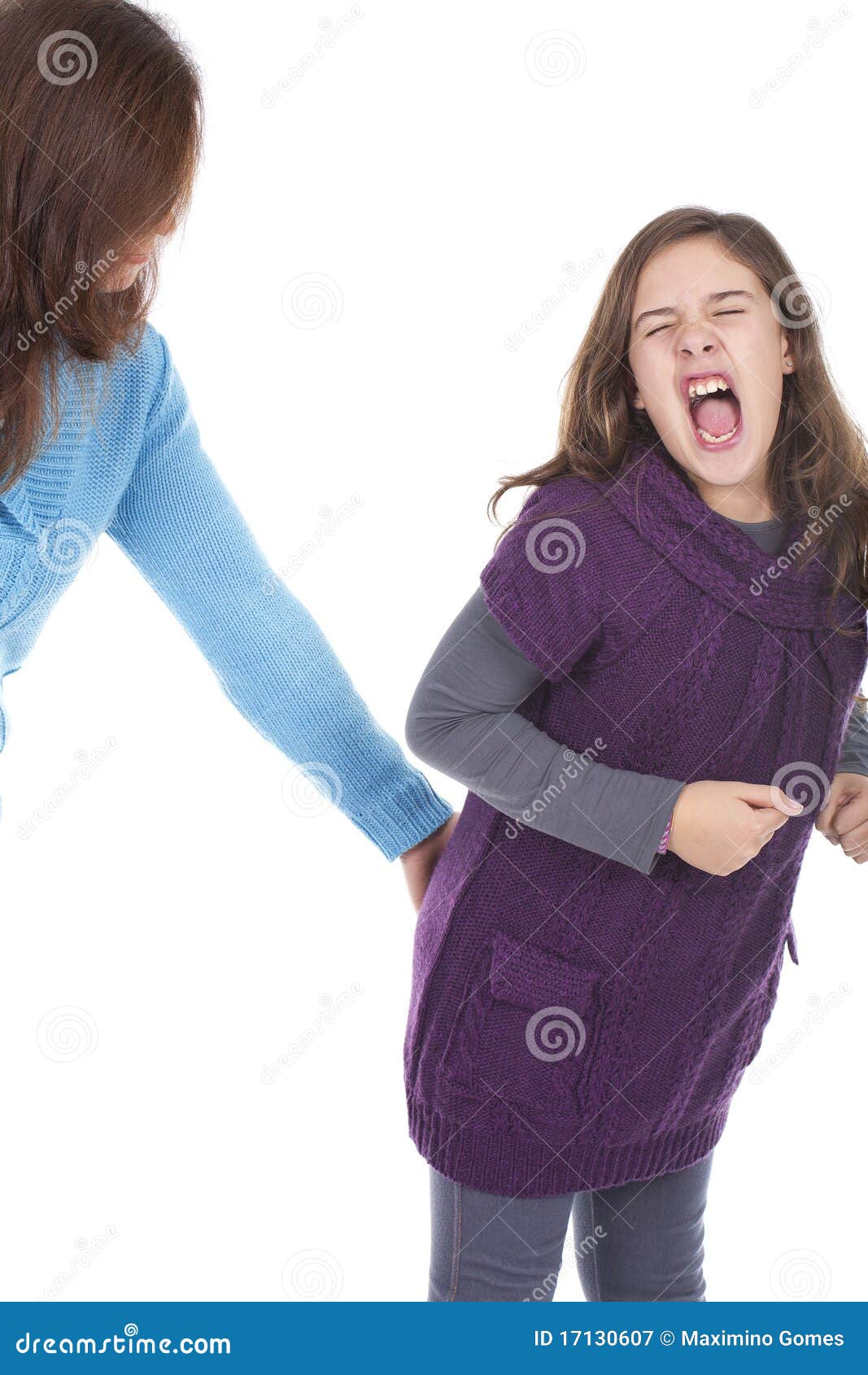 duaghters Angry mothers spank duaghters Angry mothers spank
