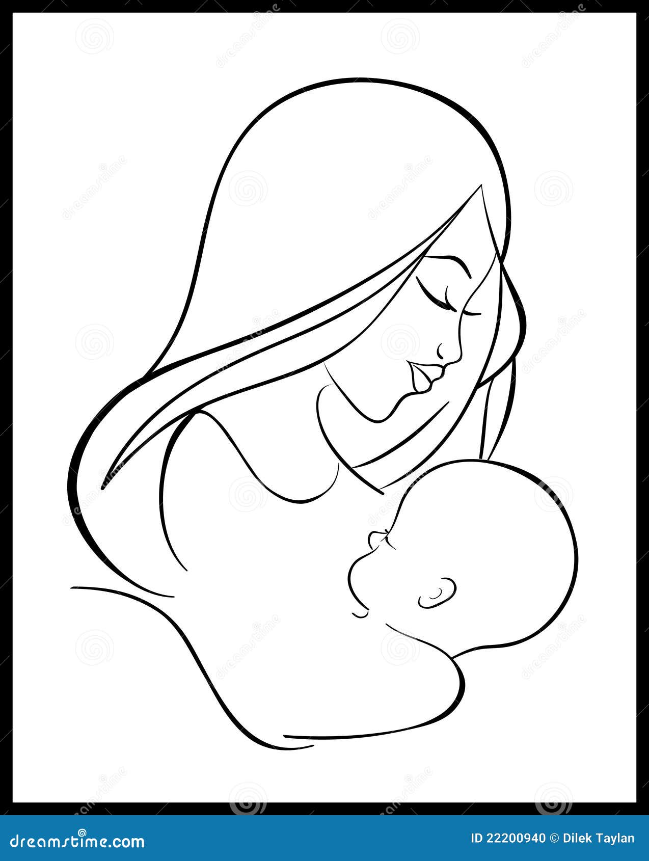 clipart of mother and baby - photo #16