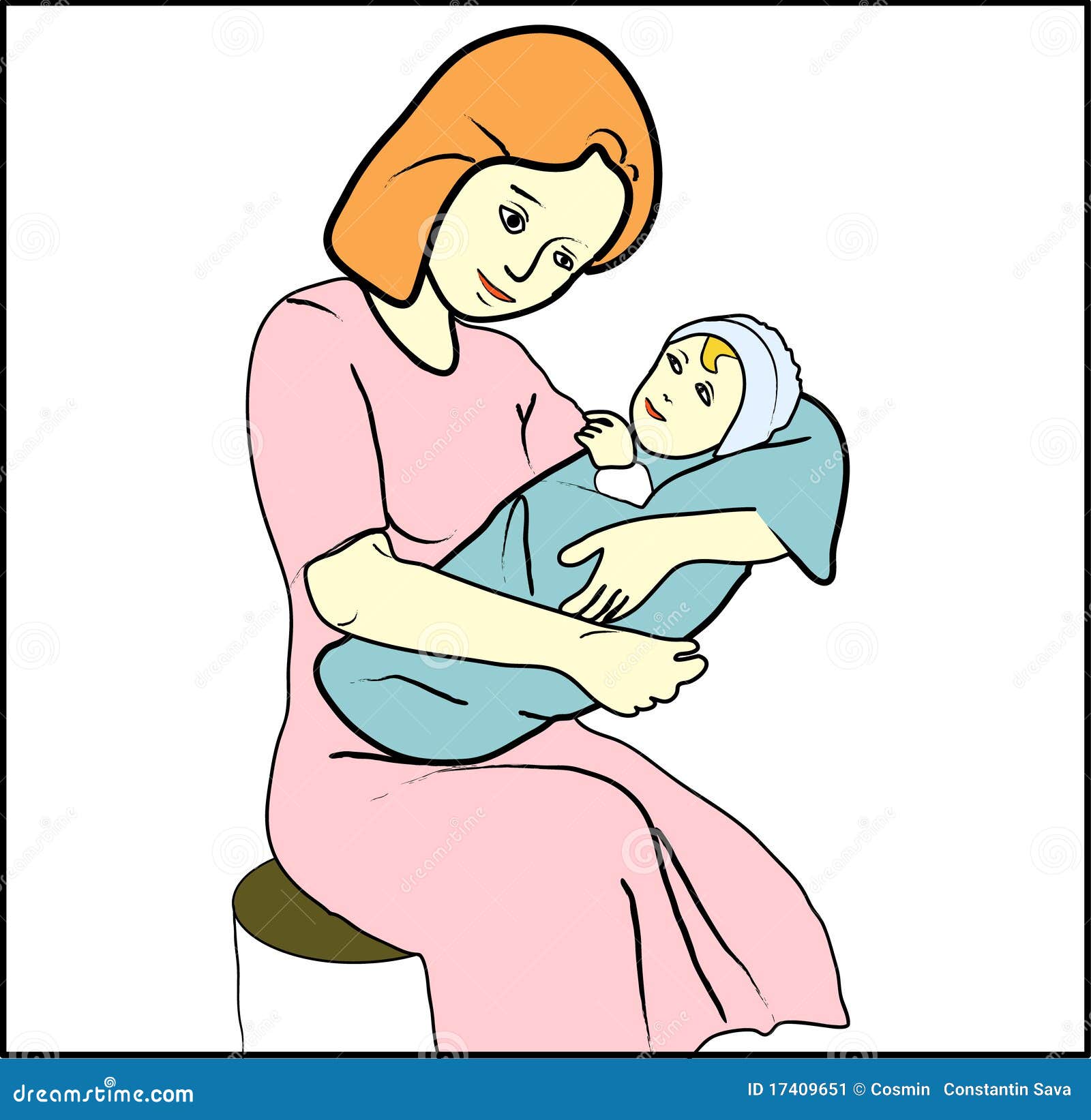 clipart of mother and baby - photo #47