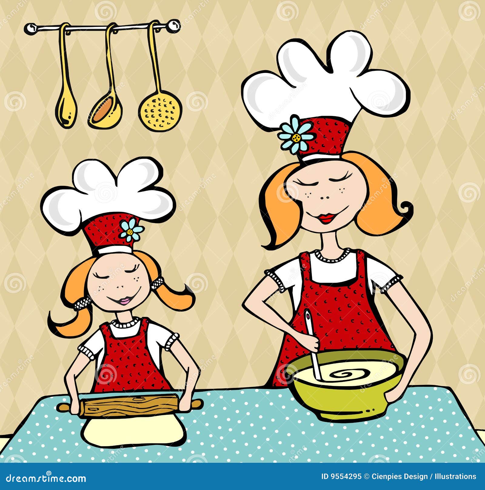 clipart of mother cooking - photo #48