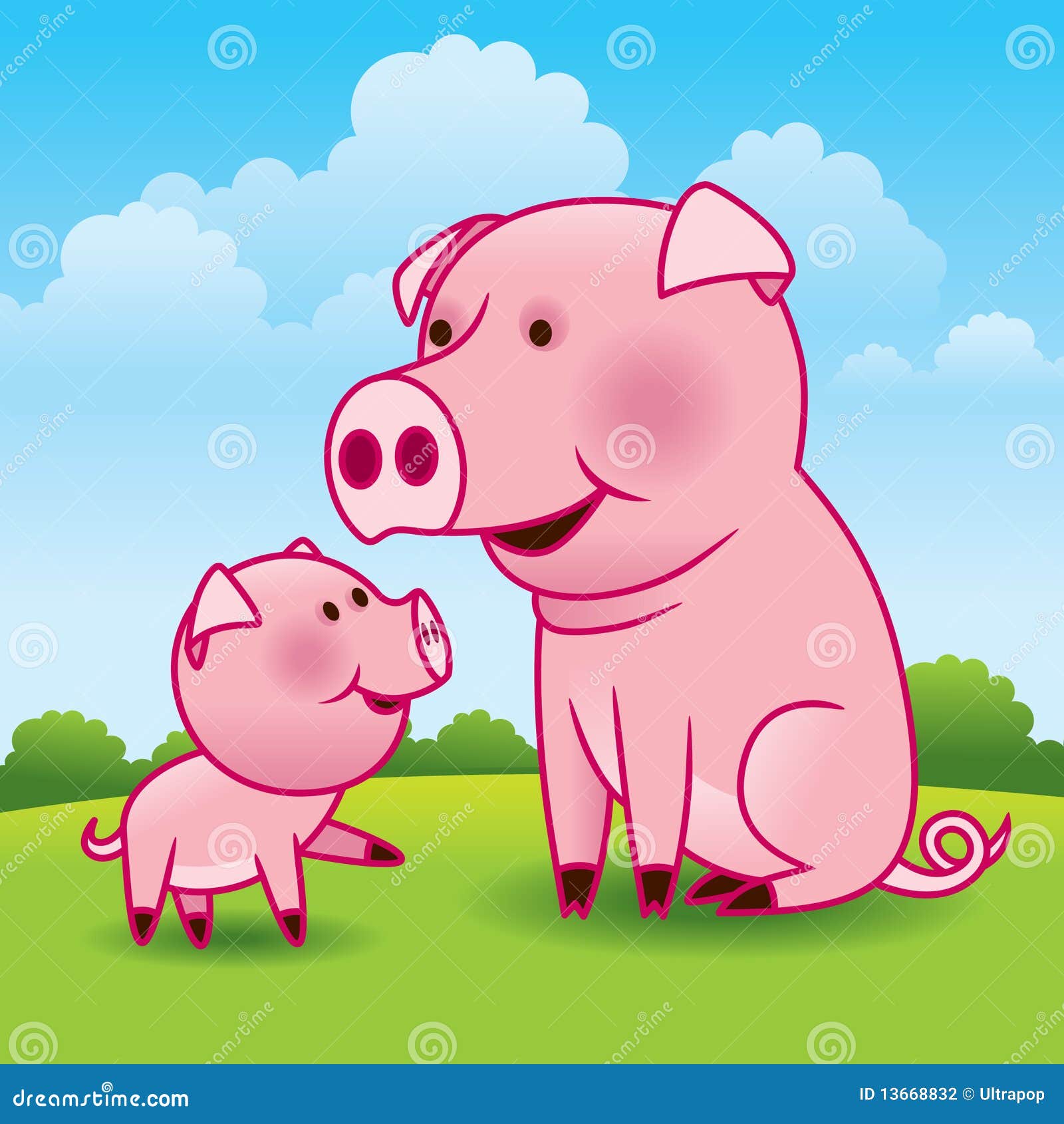 mother pig clipart - photo #5