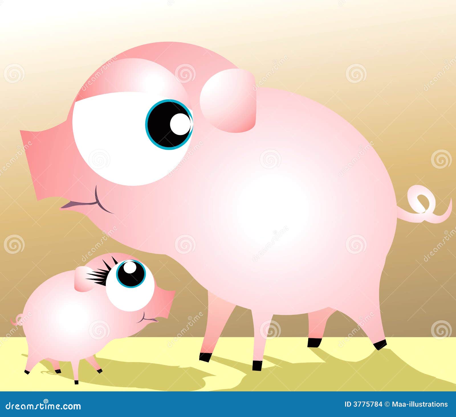 mother pig clipart - photo #14