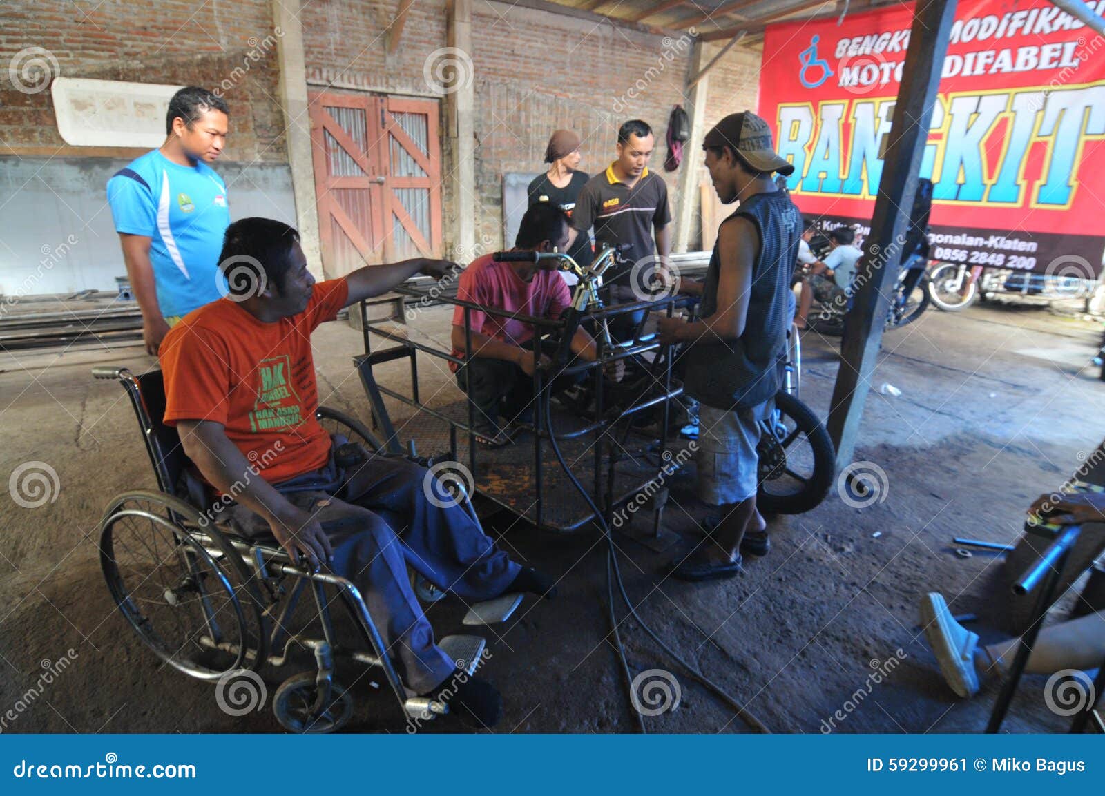 Motorcycle Modification For People With Disabilities Editorial Photo  Image: 59299961
