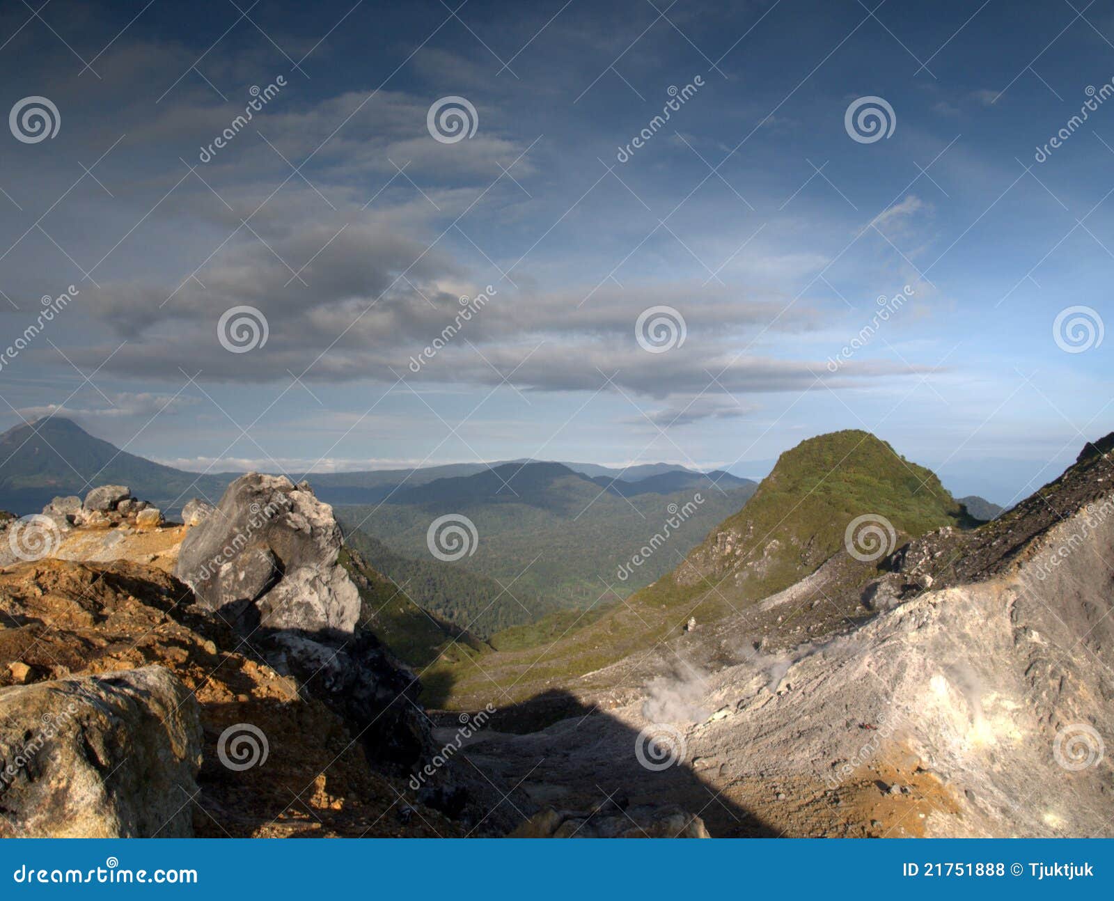 Download this Mount Sibayak The Morning Top Mountain picture