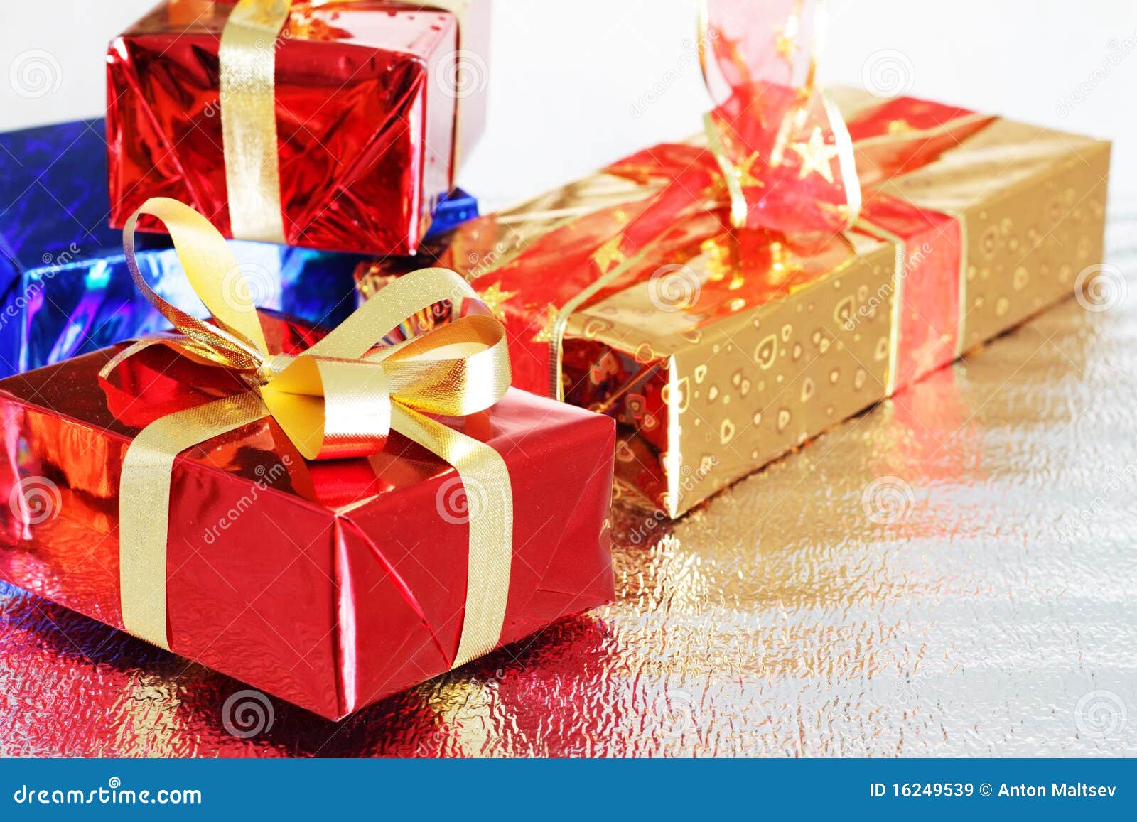 Multicolored Gift Boxes Royalty Free Stock Images Image 16249539