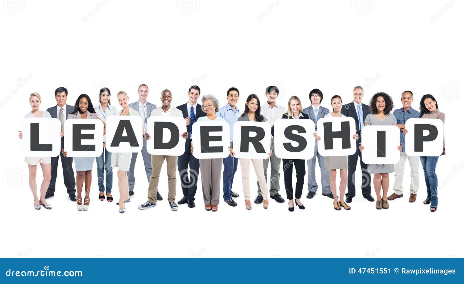 Multi-Ethnic Business People Leadership Community Concept
