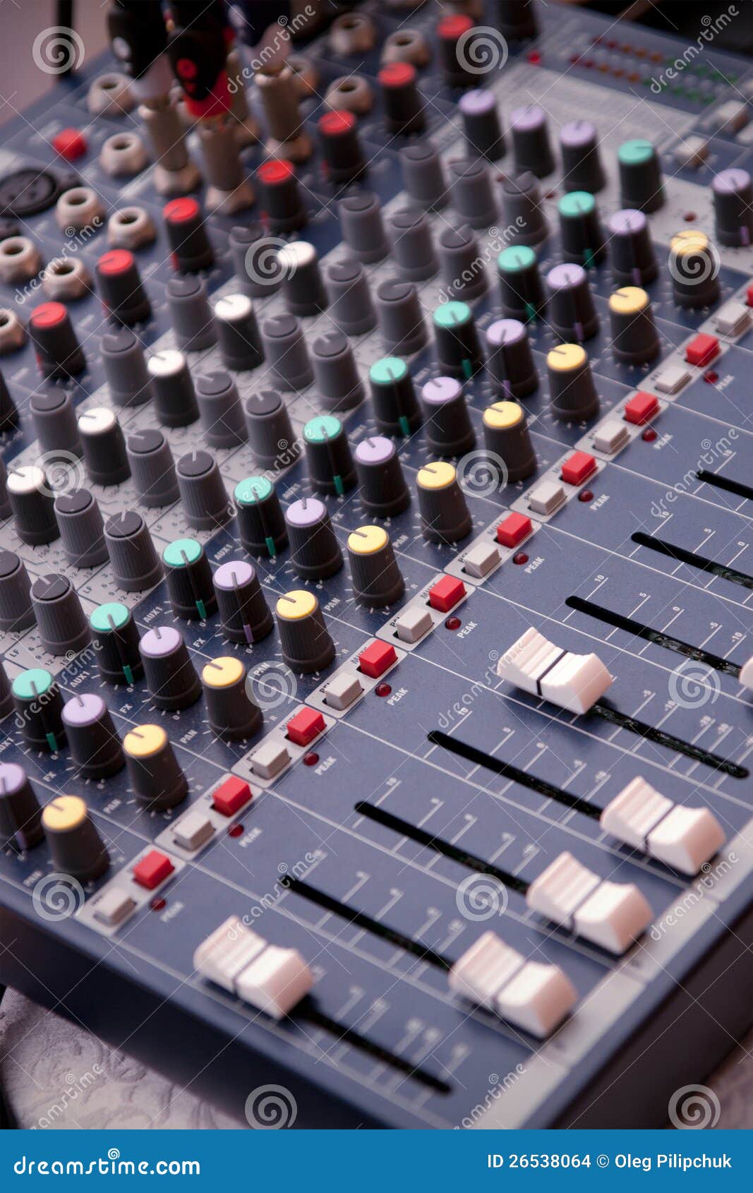 Music Control Panel Stock Images Image 26538064