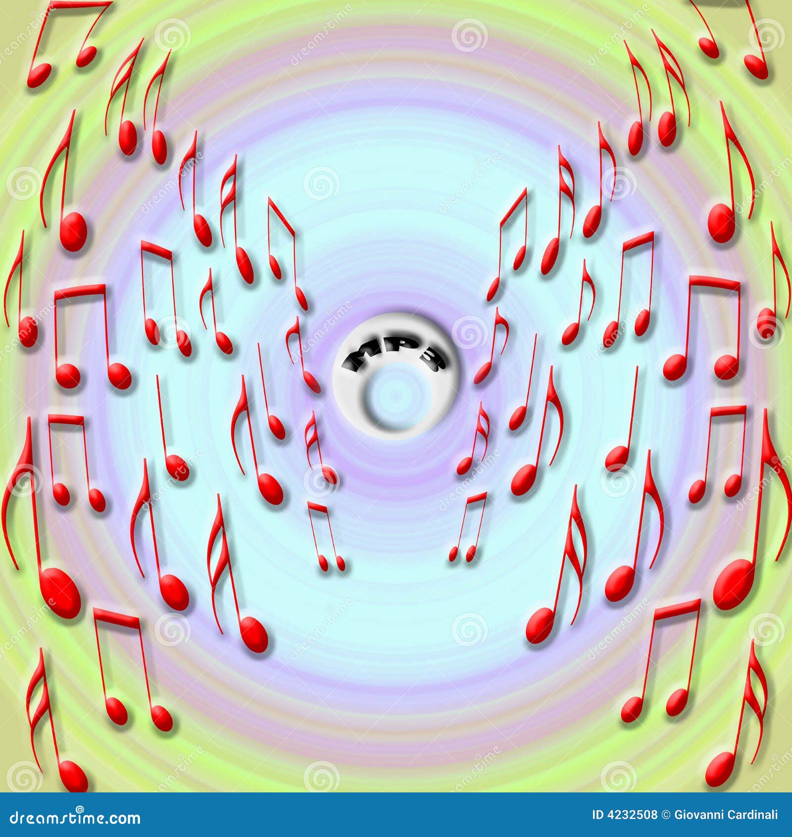 Music Explosion Royalty Free Stock Photos Image 4232508