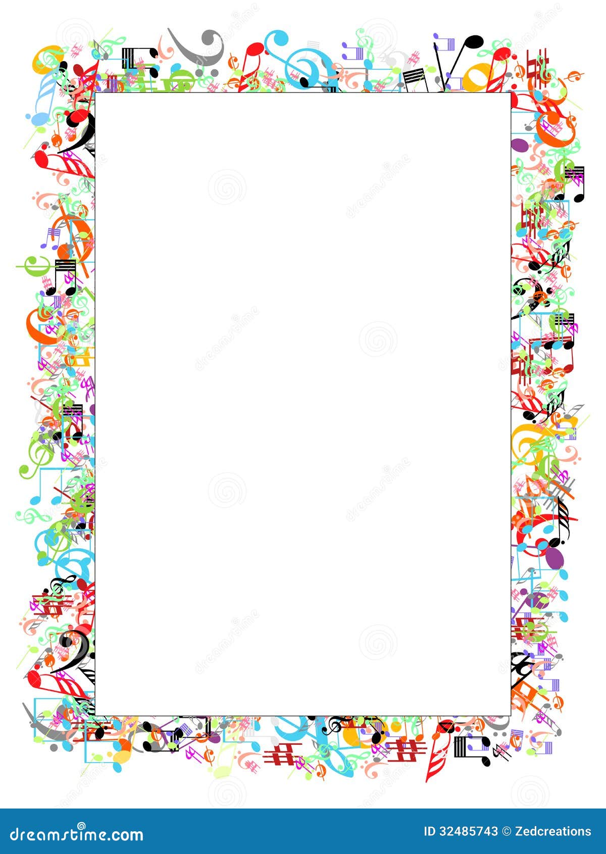 clipart music notes border - photo #18