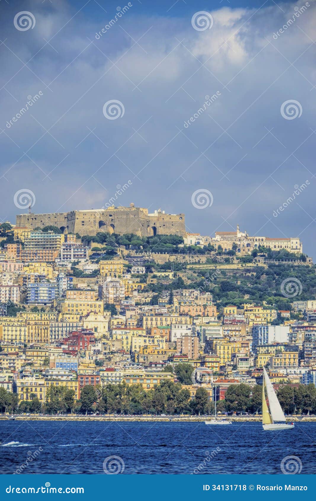  - naples-seaside-vertical-view-castel-sant-elmo-san-martino-sea-sailboat-34131718