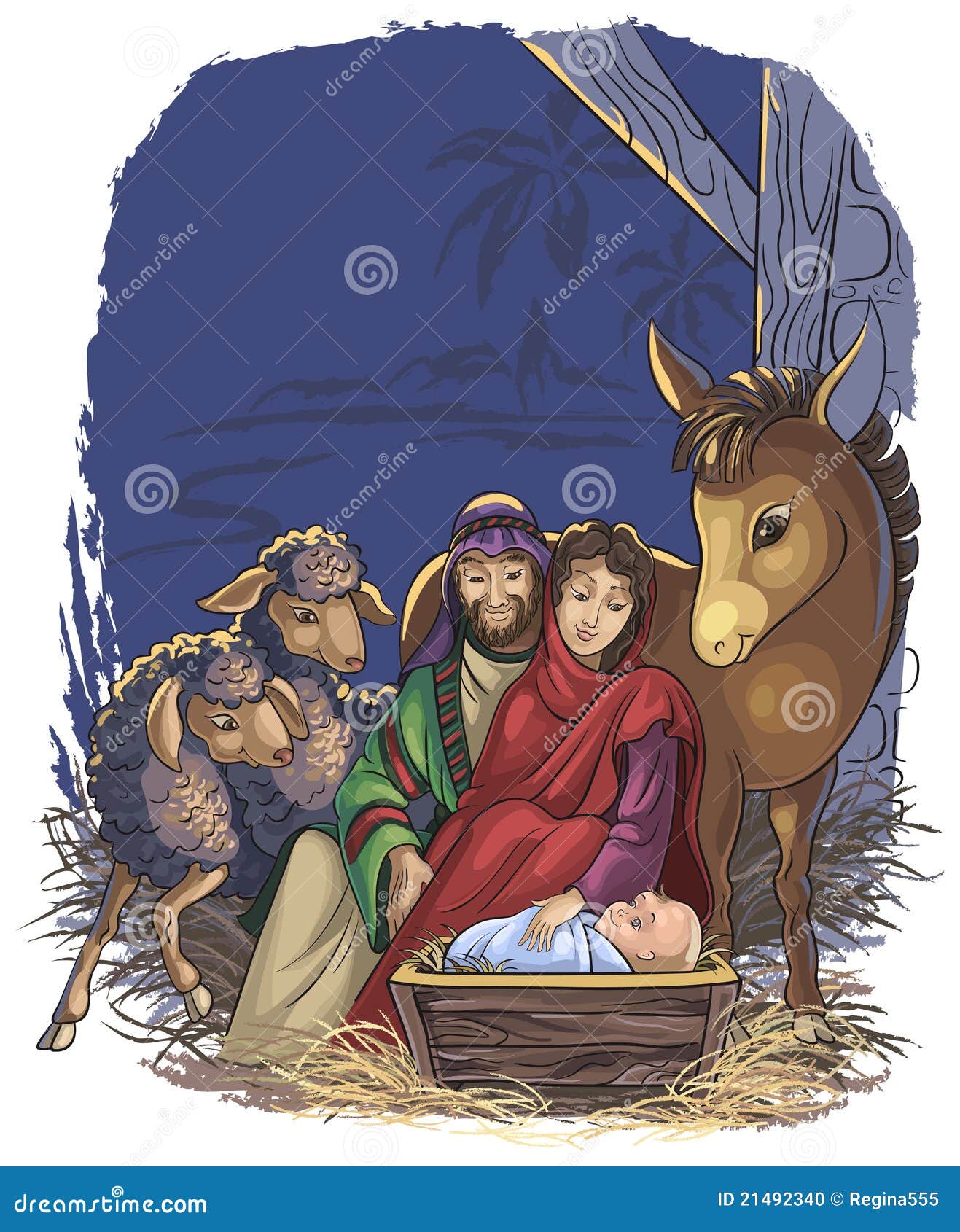 clipart christmas holy family - photo #40