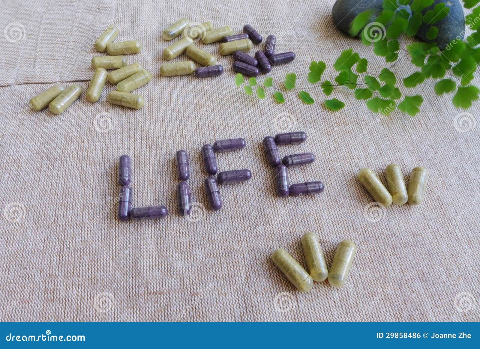 Supplements For Healthy Life Concept Royalty Free Stock Image - Image ...