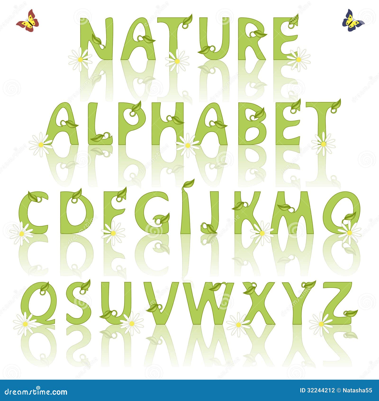 Nature alphabet