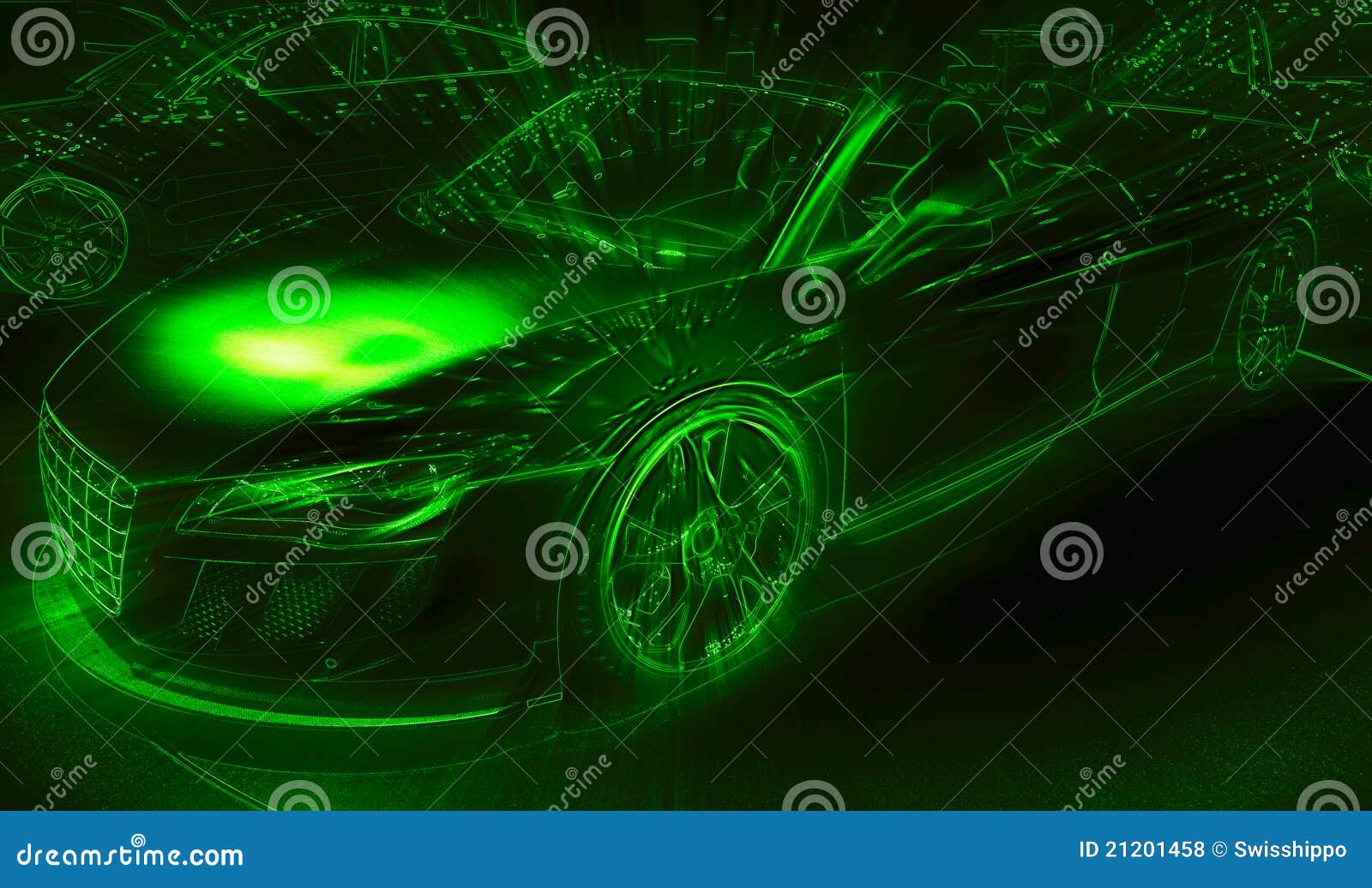 Neon Light Drawing Royalty Free Stock Photos Image 21201458