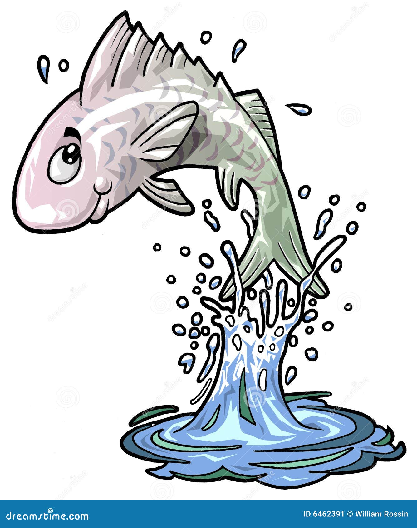 clipart of fish in water - photo #15